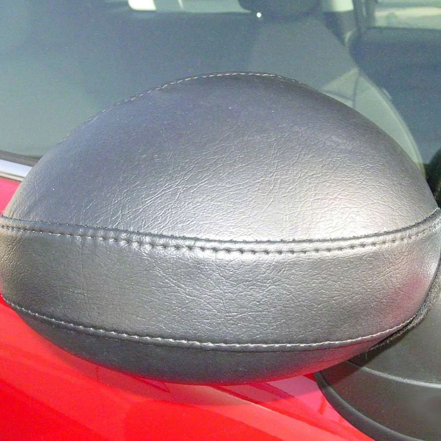 Covercraft Colgan Custom Mirror Bra; Black Crush (19-26 Silverado 1500 w/o Mirror Turn Signal Light)