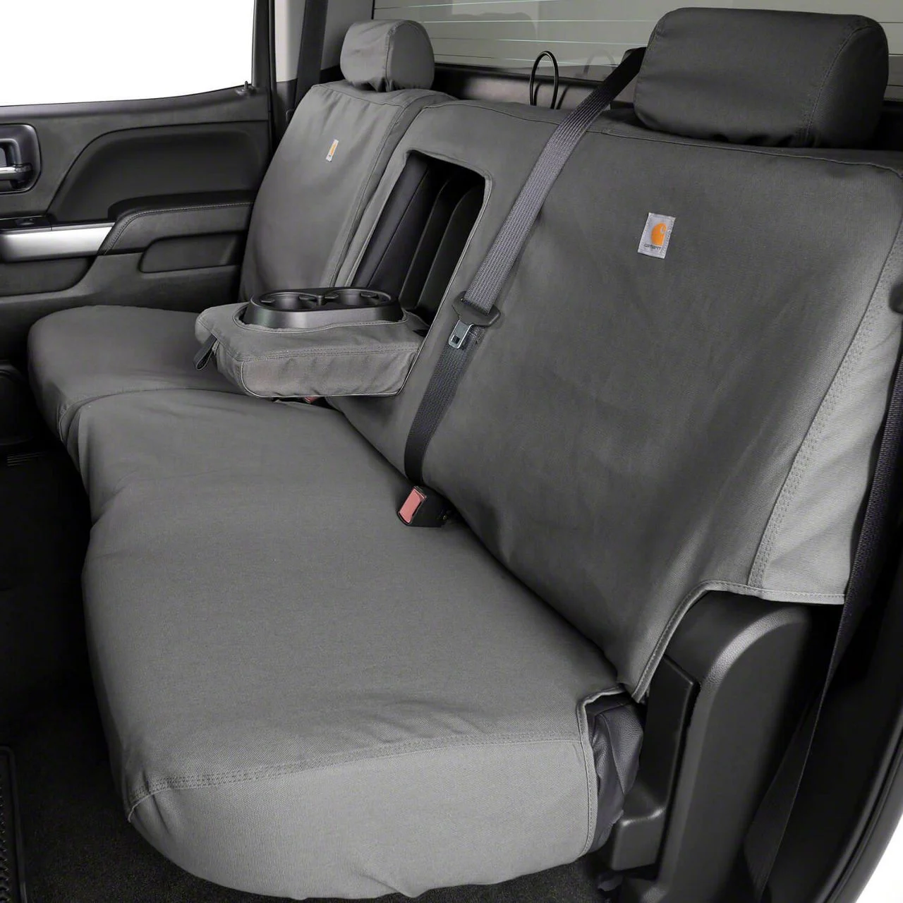 Covercraft SeatSaver Second Row Seat Cover; Carhartt Gravel (11-16 F-250 Super Duty SuperCrew)