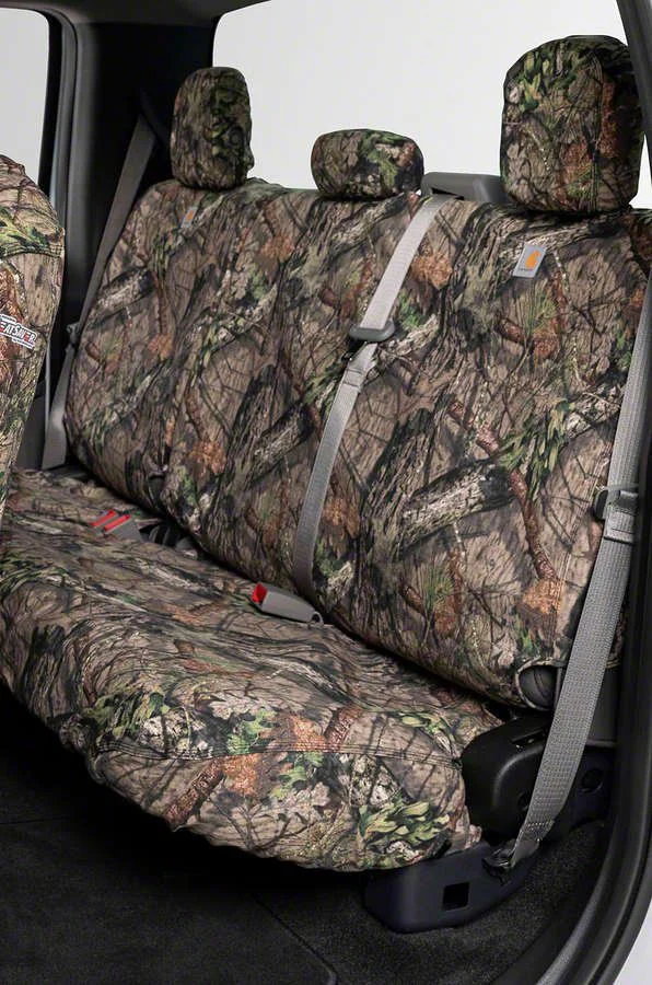 Covercraft SeatSaver Second Row Seat Cover; Carhartt Mossy Oak Break-Up Country (11-16 F-250 Super Duty SuperCrew)