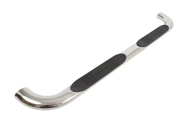 4-Inch Oval Stainless Steel Nerf Side Step Bars (09-18 RAM 1500 Crew Cab)