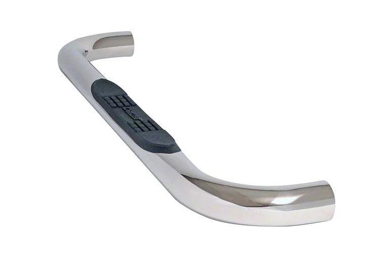 3-Inch Round Stainless Steel Nerf Side Step Bars (10-26 RAM 2500 Regular Cab)