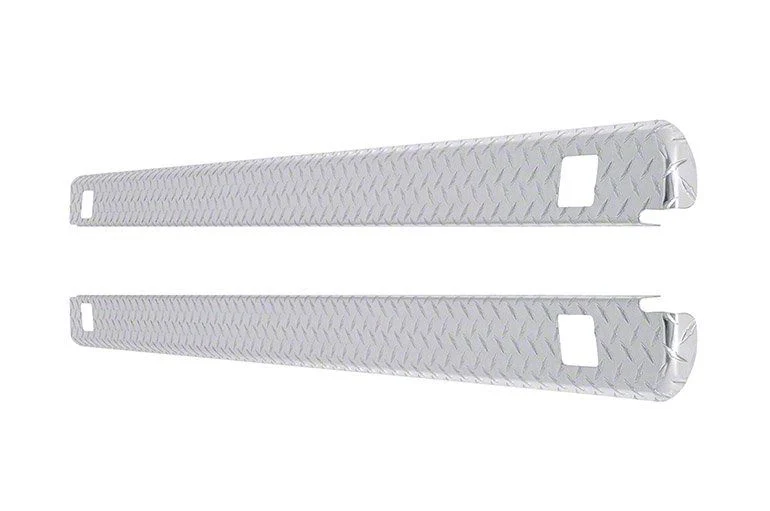 Brite-Tread Wrap Side Bed Caps with Stake Pocket Holes (03-09 RAM 2500 w/ 6.4-Foot Box)