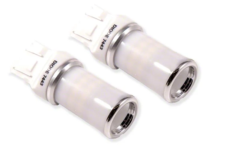 Diode Dynamics Cool White LED Reverse Light Bulbs; 7443 HP48 (18-26 F-150 w/ Factory Halogen Tail Lights)