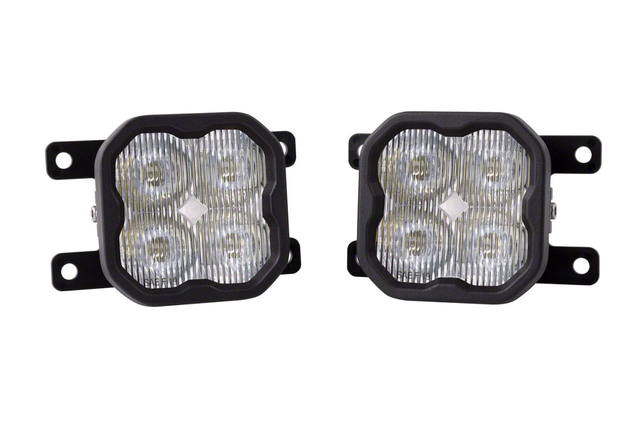 Diode Dynamics Elite Series LED Fog Lights; White (19-24 RAM 1500 w/ Factory Halogen Fog Lights)
