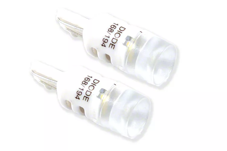 Diode Dynamics Cool White LED Side Marker Light Bulbs; 194 HP3 (07-18 Sierra 1500)