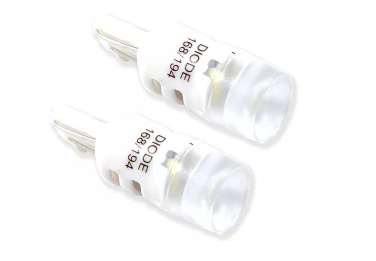 Diode Dynamics Warm White LED Side Marker Light Bulbs; 194 HP3 (07-18 Sierra 1500)