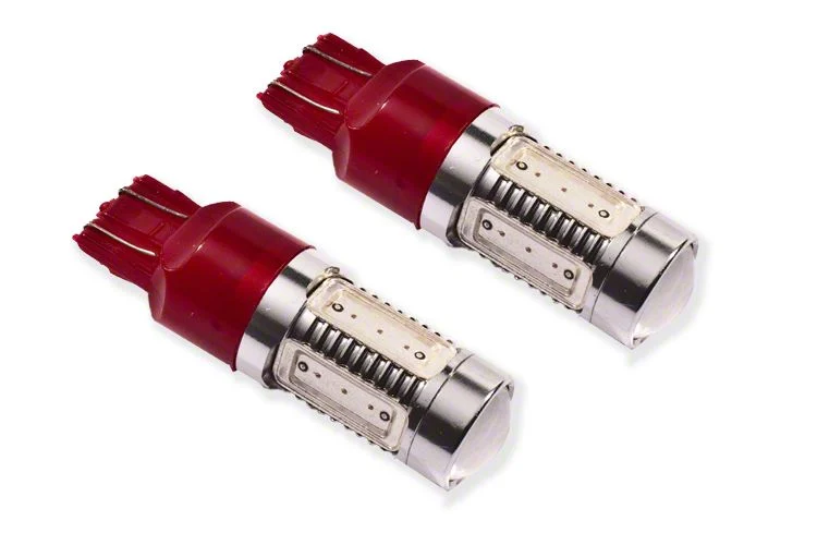 Diode Dynamics Red LED Tail Light Bulbs; 7443 HP11 (14-18 Silverado 1500 w/ Factory Halogen Tail Lights)