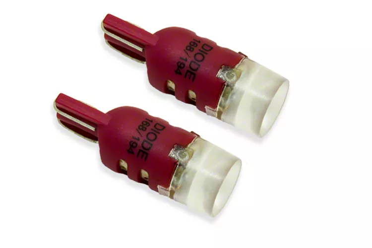 Diode Dynamics Red LED Map Light Bulbs; 194 HP5 (11-16 F-250 Super Duty)