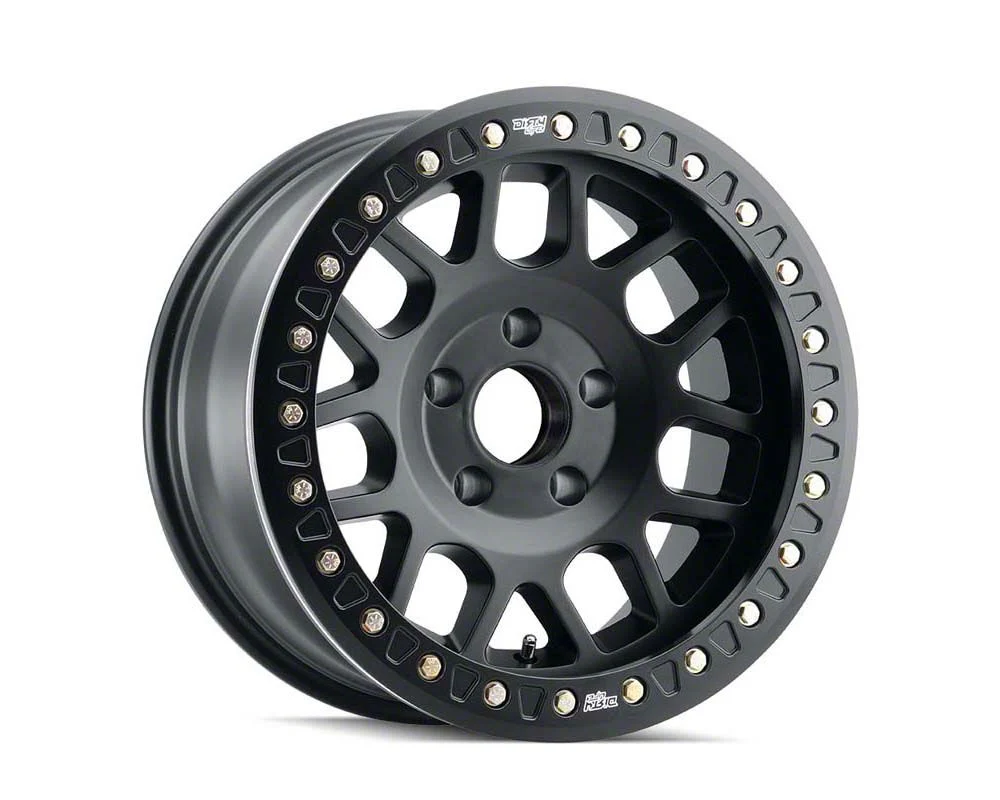 Dirty Life Mesa Race Matte Black 6-Lug Wheel; 17x9; -12mm Offset (15-20 Yukon)