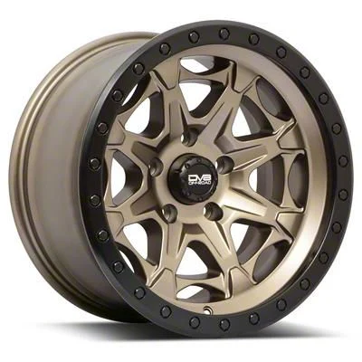 DV8 Offroad 886 Simulated Beadlock Matte Bronze 6-Lug Wheel; 17x9; -12mm Offset (19-23 Ranger)