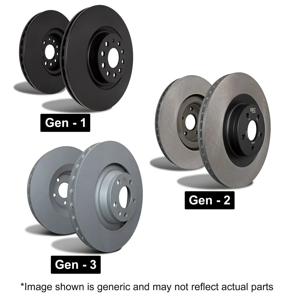 EBC Brakes RK Series Premium OE-Style 8-Lug Rotors; Front Pair (13-26 4WD F-350 Super Duty)