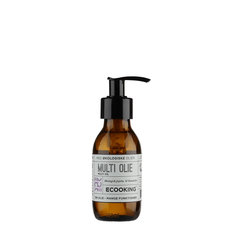 Ecooking, idratante, olio, per capelli e corpo, 100 ml