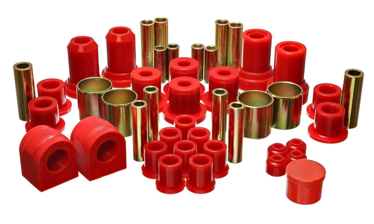 Hyper-Flex System Complete Bushing Kit; Red (04-06 F-150)