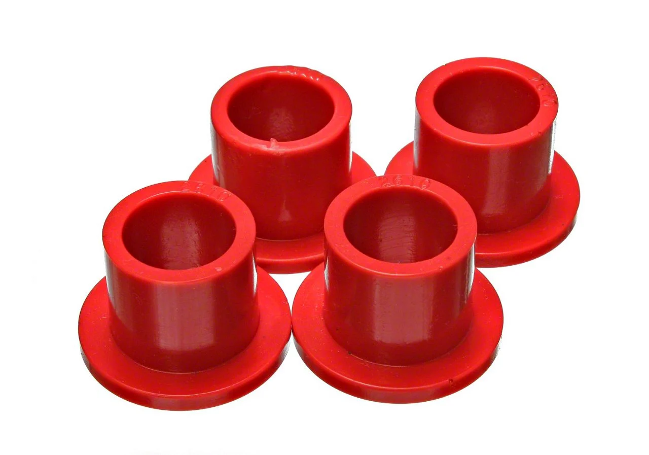 Rack and Pinion Bushings; Red (02-05 2WD RAM 1500)