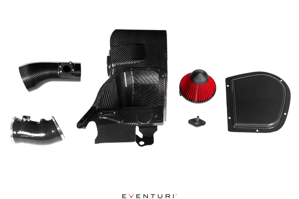 Eventuri Black Carbon Fiber Air Intake for Honda Civic Type R 2023-2026