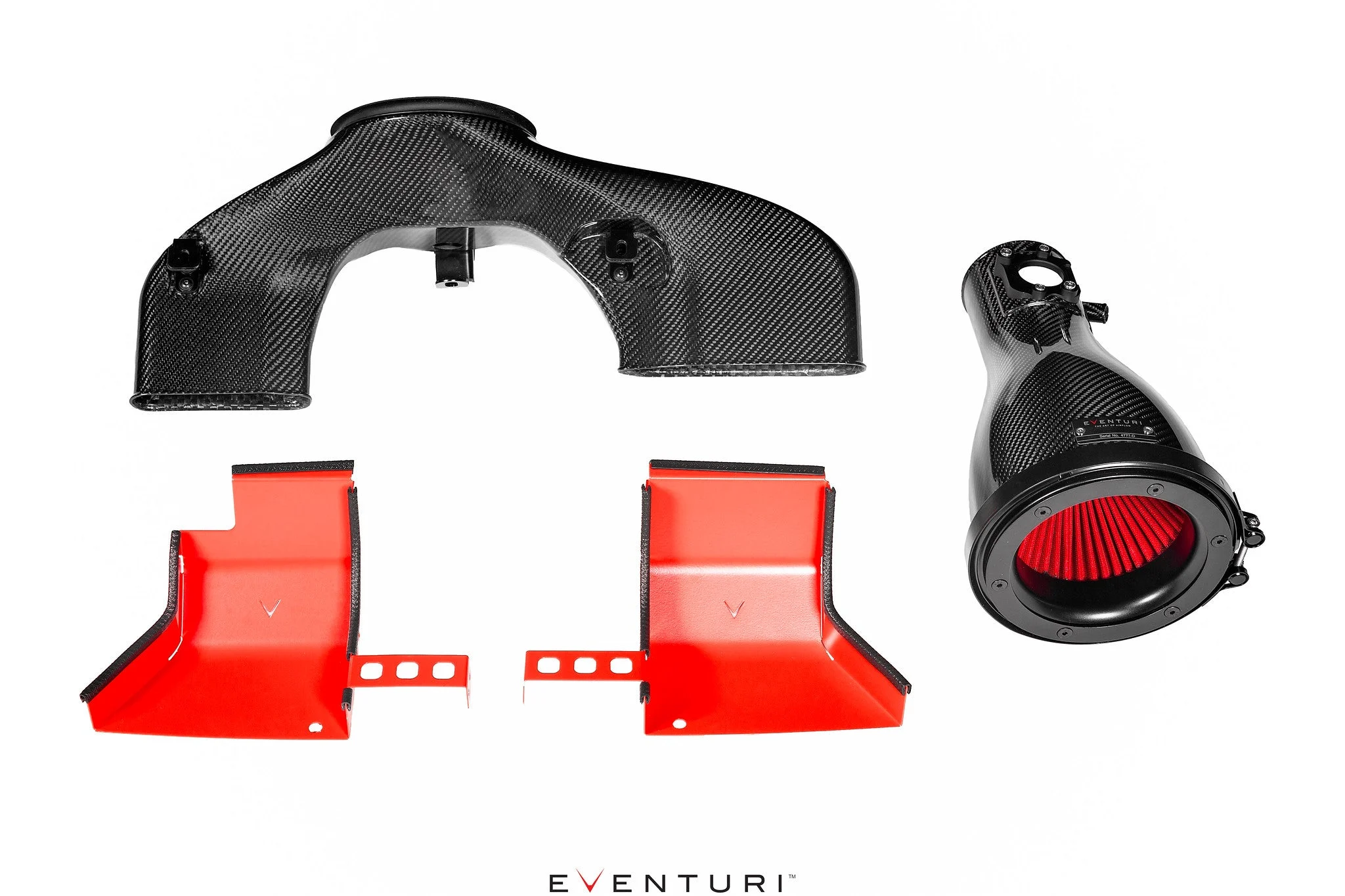 Eventuri Black Carbon Fiber Cold Air Intake Gloss for Toyota GR86 2022-2026