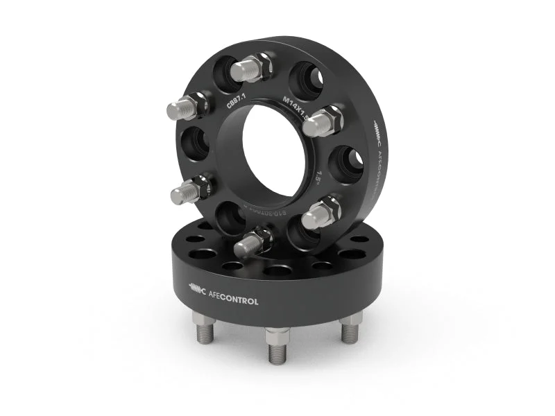 aFe CONTROL Wheel Spacers Ford F-150 21-25 6x135mm CB 87.1mm 1-1/2 IN Thickness