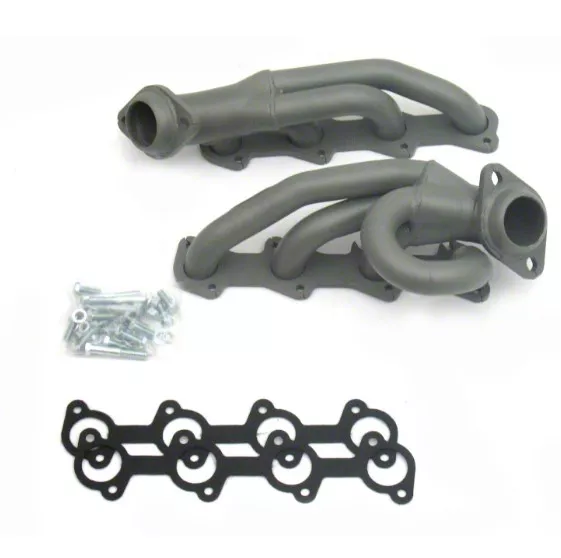 JBA 1-1/2-Inch Shorty Headers; Titanium Ceramic (04-08 4.6L F-150)