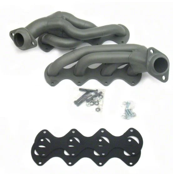 JBA 1-5/8-Inch Shorty Headers; Titanium Ceramic (04-10 5.4L 3V F-150)