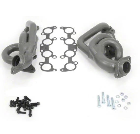 JBA 1-5/8-Inch Shorty Headers; Titanium Ceramic (11-14 5.0L F-150)
