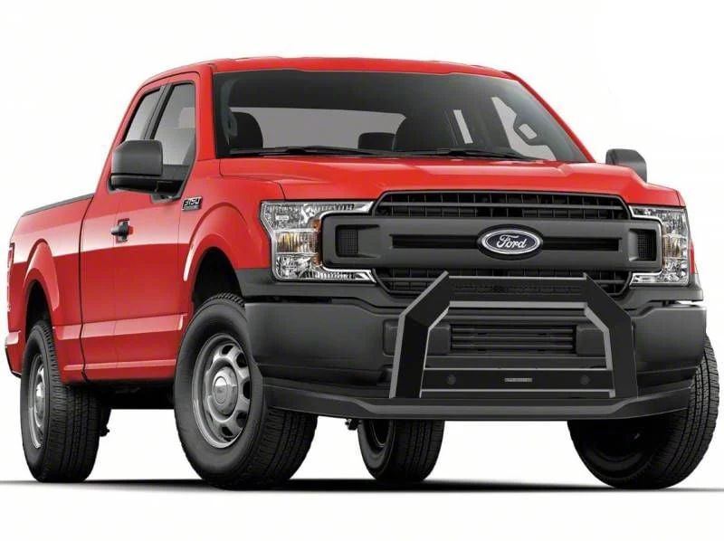 Armour Bull Bar with LED Light Mounting Brackets; Black (04-26 F-150, Excluding Raptor)