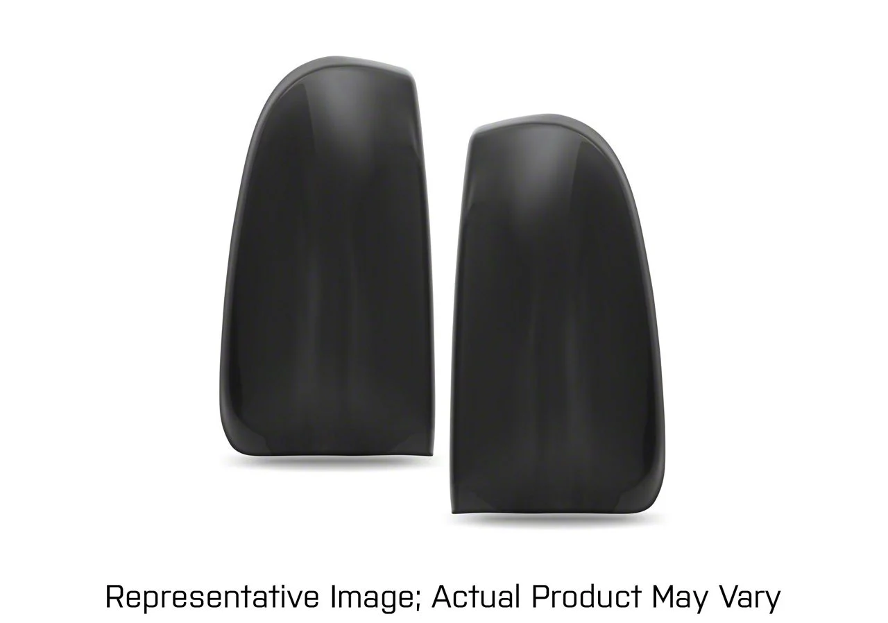 Tail Light Covers; Carbon Fiber Look (04-08 F-150 Styleside)