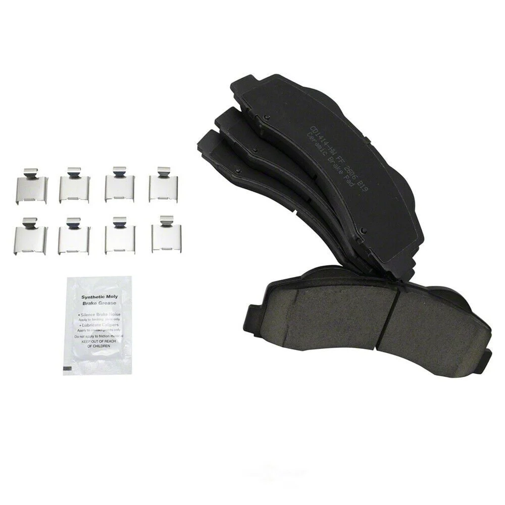 Ceramic Brake Pads; Front Pair (10-17 F-150)