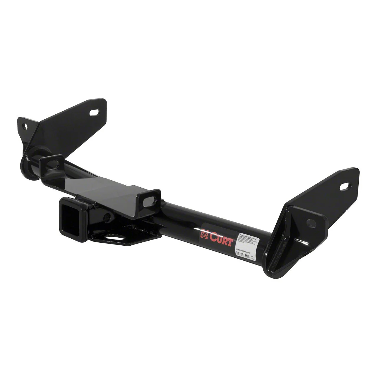Class III Trailer Hitch; Round Tube (06-08 F-150 w/o Factory Hitch)