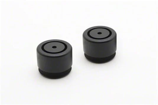Putco Diamond Donuts; Black; 1.90-Inch