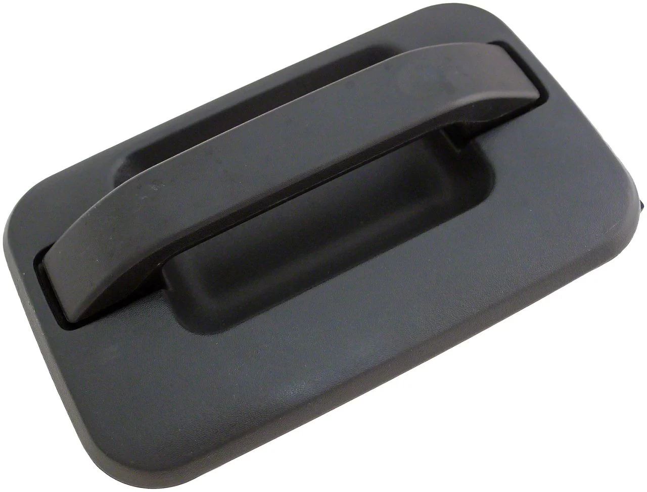 Exterior Door Handle; Textured Black; Rear Driver Side (09-14 F-150 SuperCrew)