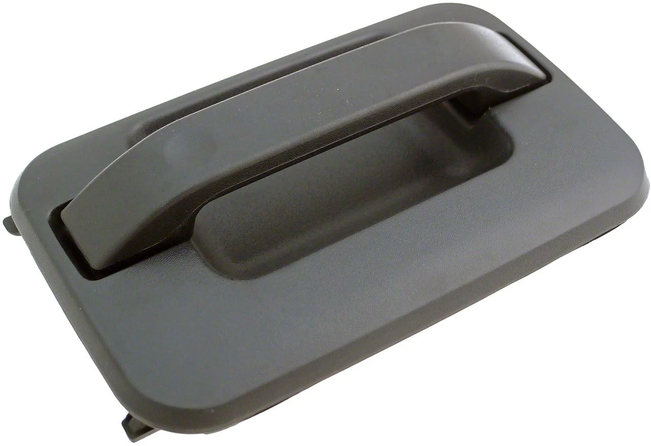 Exterior Door Handle; Textured Black; Rear Passenger Side (09-14 F-150 SuperCrew)