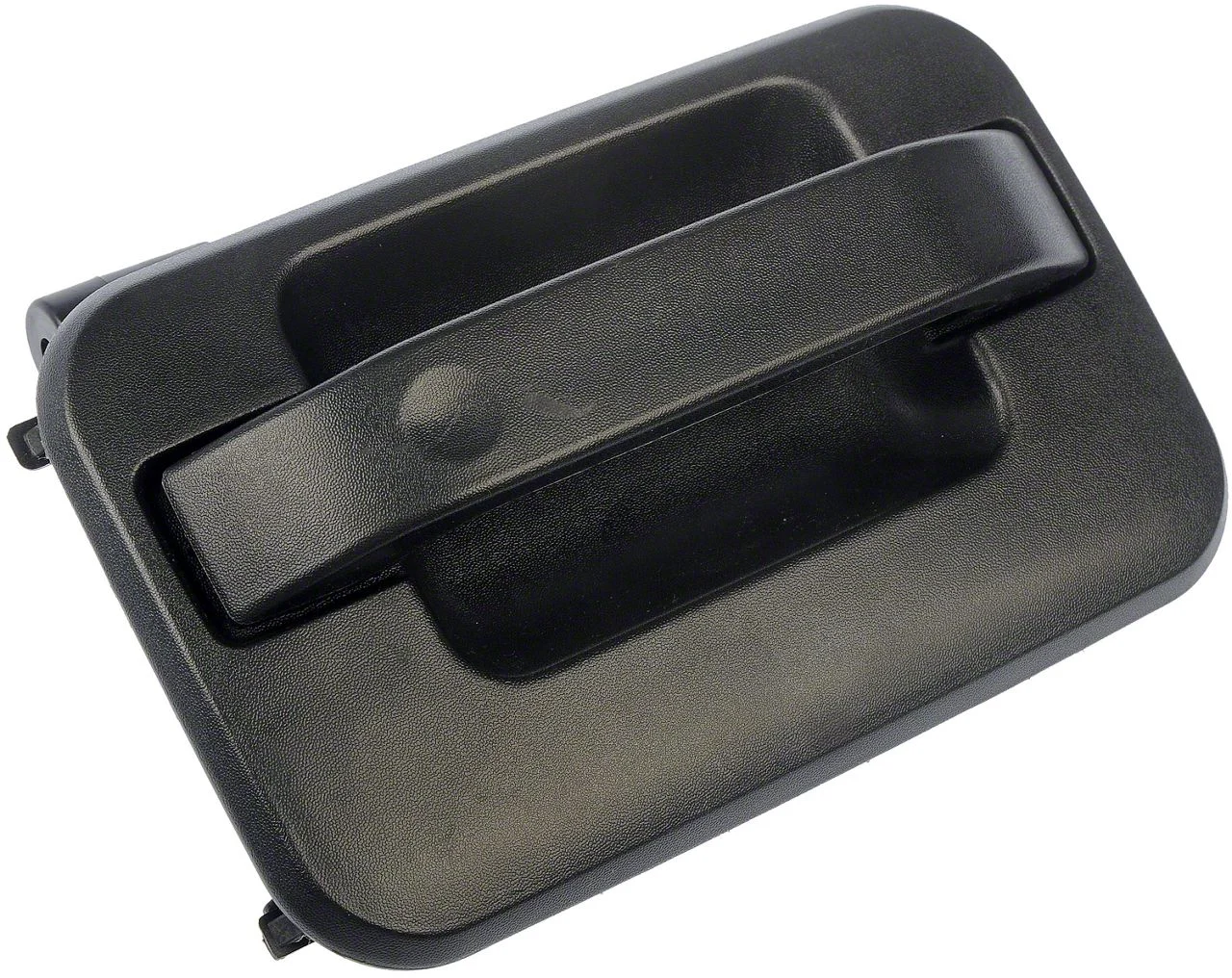 Exterior Door Handle without Keyhole; Textured Black; Front Passenger Side (04-14 F-150)