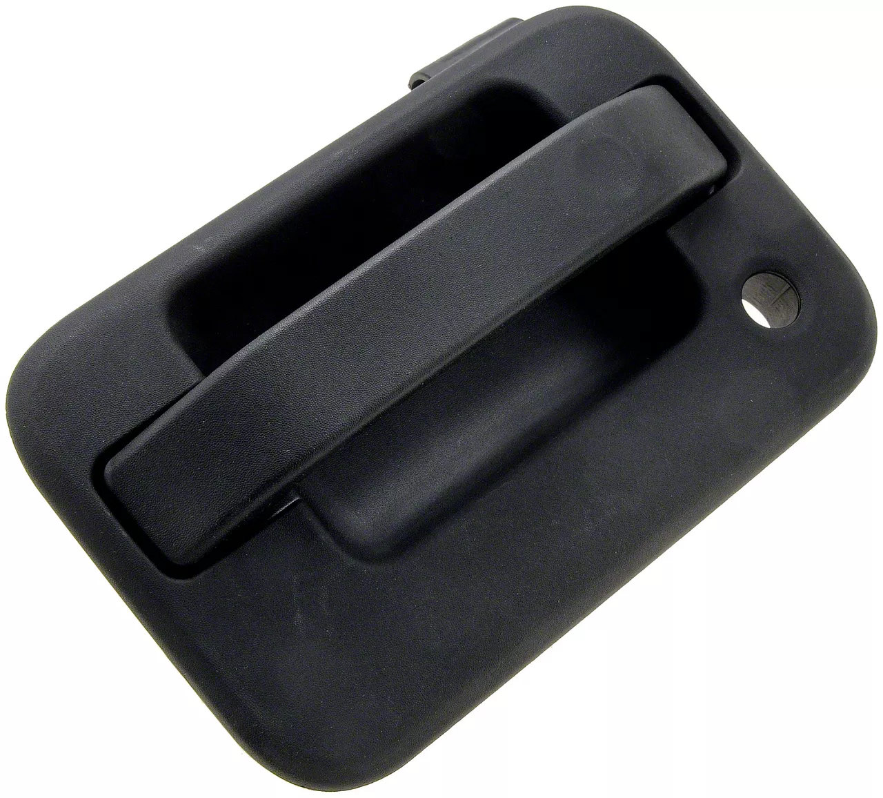 Exterior Door Handle without KeyPad Opening; Textured Black; Front Driver Side (04-14 F-150)