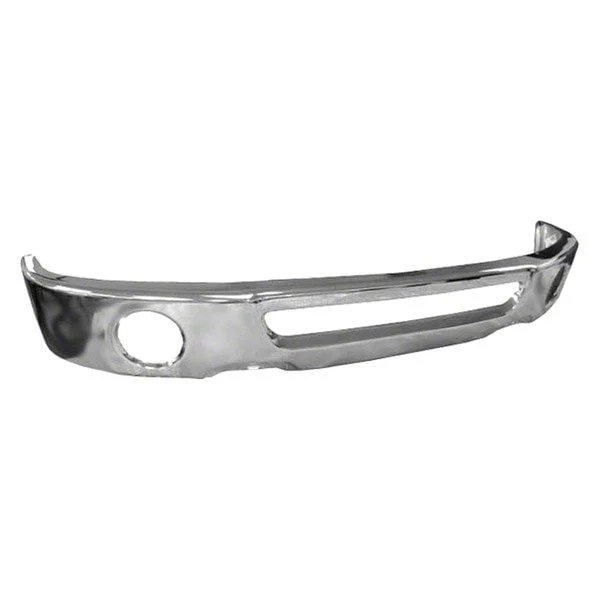 Replacement Front Bumper with Fog Light Openings; Chrome (06-08 F-150)