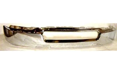 Replacement Front Bumper without Fog Light Openings; Chrome (04-05 F-150)