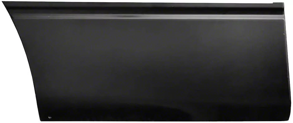 Replacement Lower Quarter Panel Patch Panel without Fender Flare Holes; Front Section; Passenger Side (04-14 F-150 Styleside w/ 6-1/2-Foot Bed)