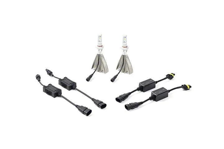 Putco Nitro-Lux LED Headlight Bulbs with Anti-Flicker Harness; High Beam; 9005 (15-23 F-150 w/ Factory Halogen Headlights)