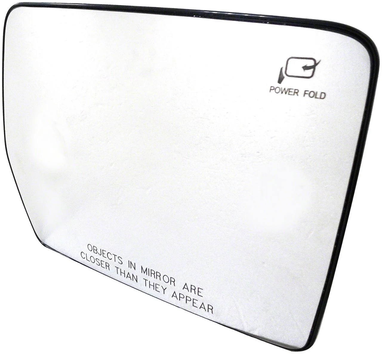 Powered Non-Heated Side Mirror Glass; Passenger Side (07-10 F-150 w/o Towing Mirrors)