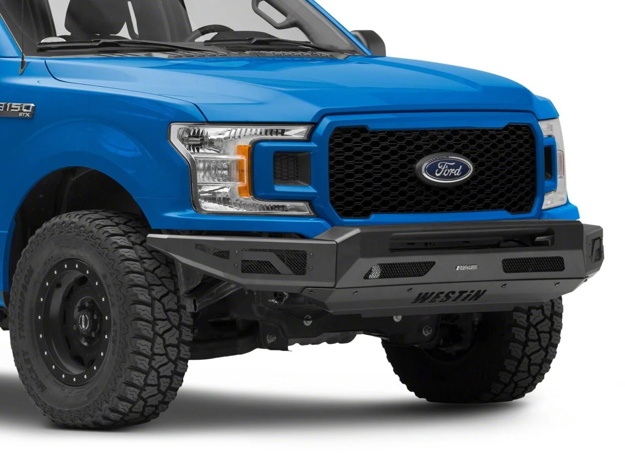 Westin Pro-Mod Front Bumper; Textured Black (18-20 F-150, Excluding Raptor)