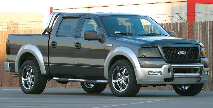 Headlight Covers; Smoked (04-08 F-150)