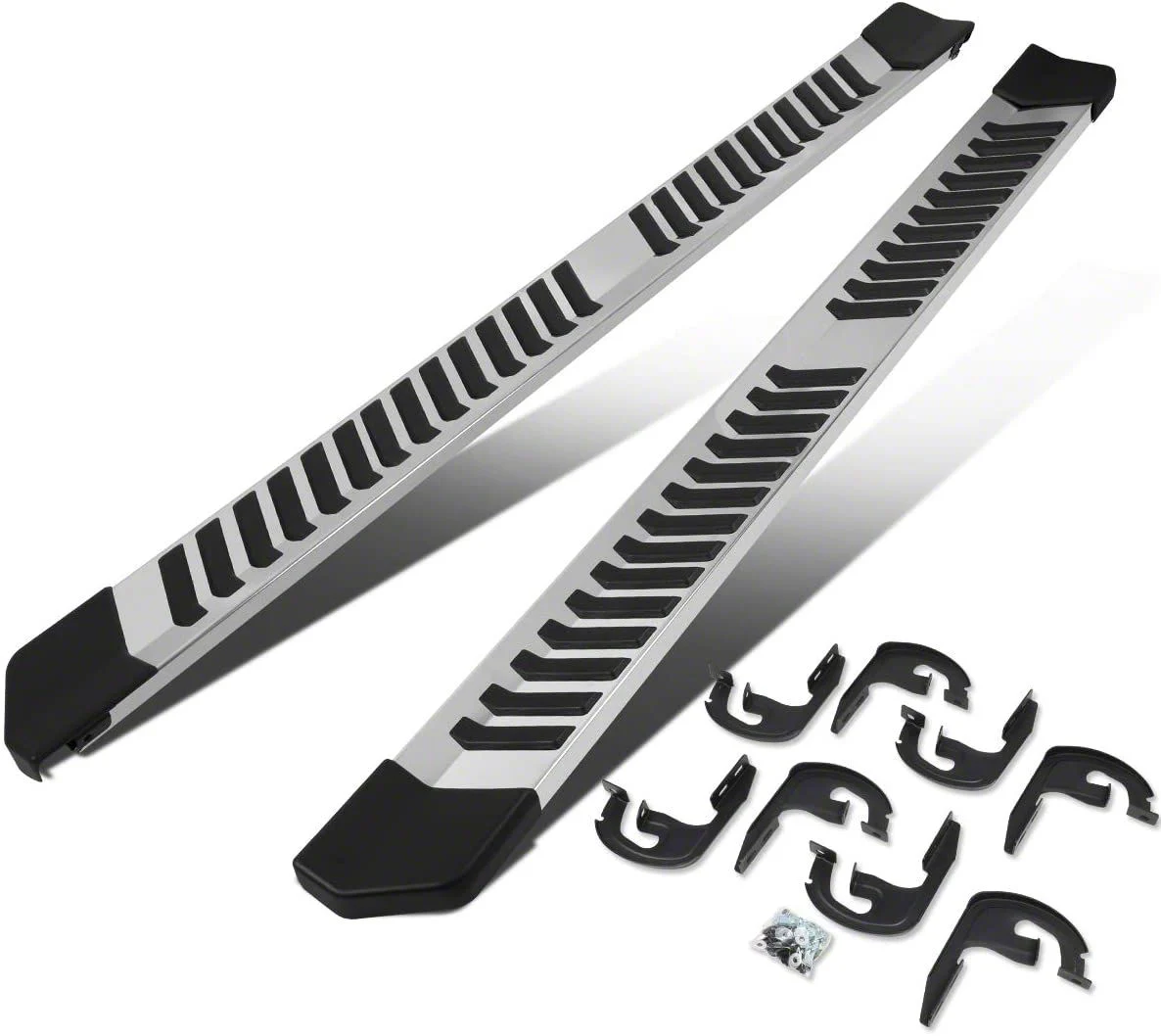 6-Inch Running Boards; Stainless Steel (04-14 F-150 SuperCab)