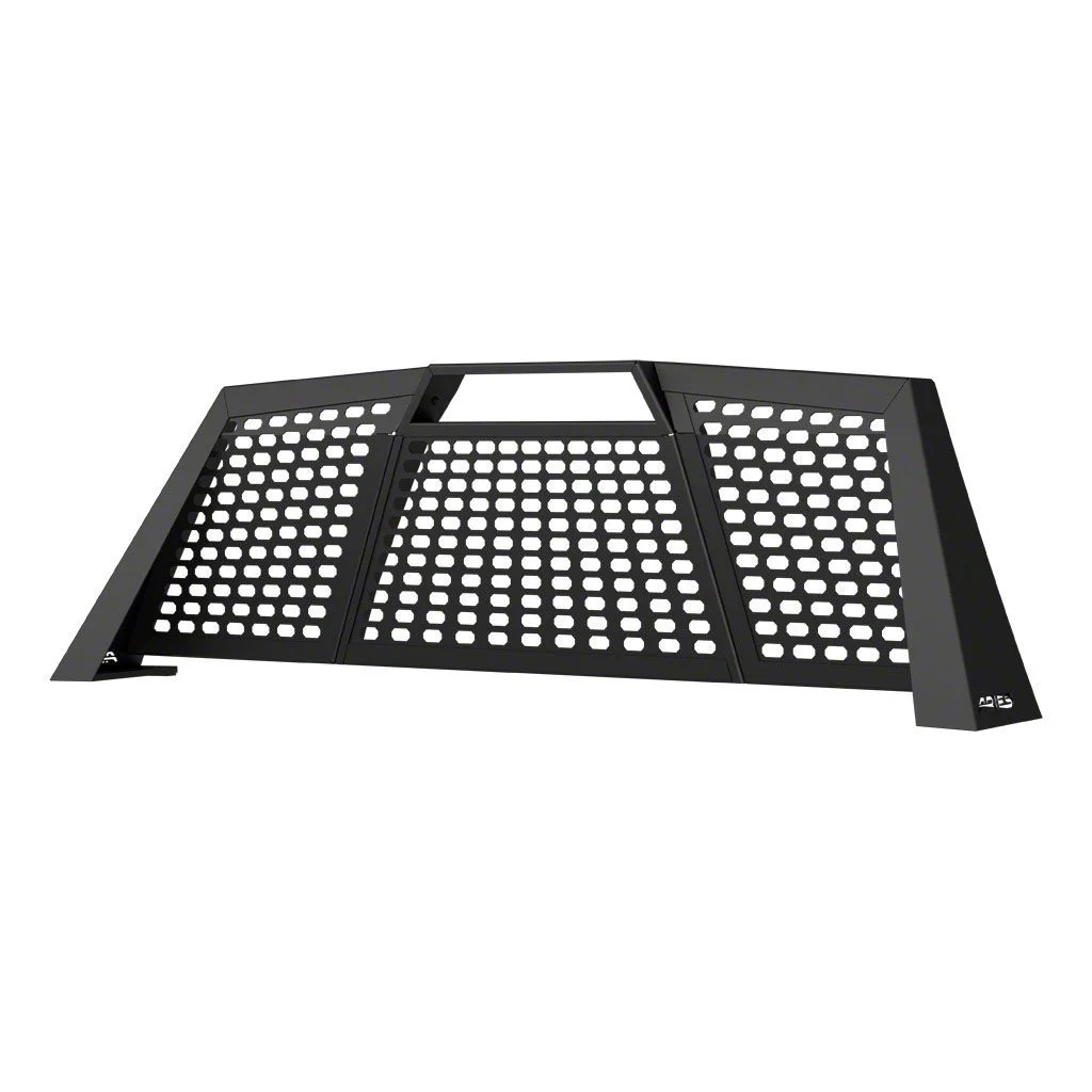 Switchback Headache Rack; Carbide Black (09-26 F-150 Styleside)