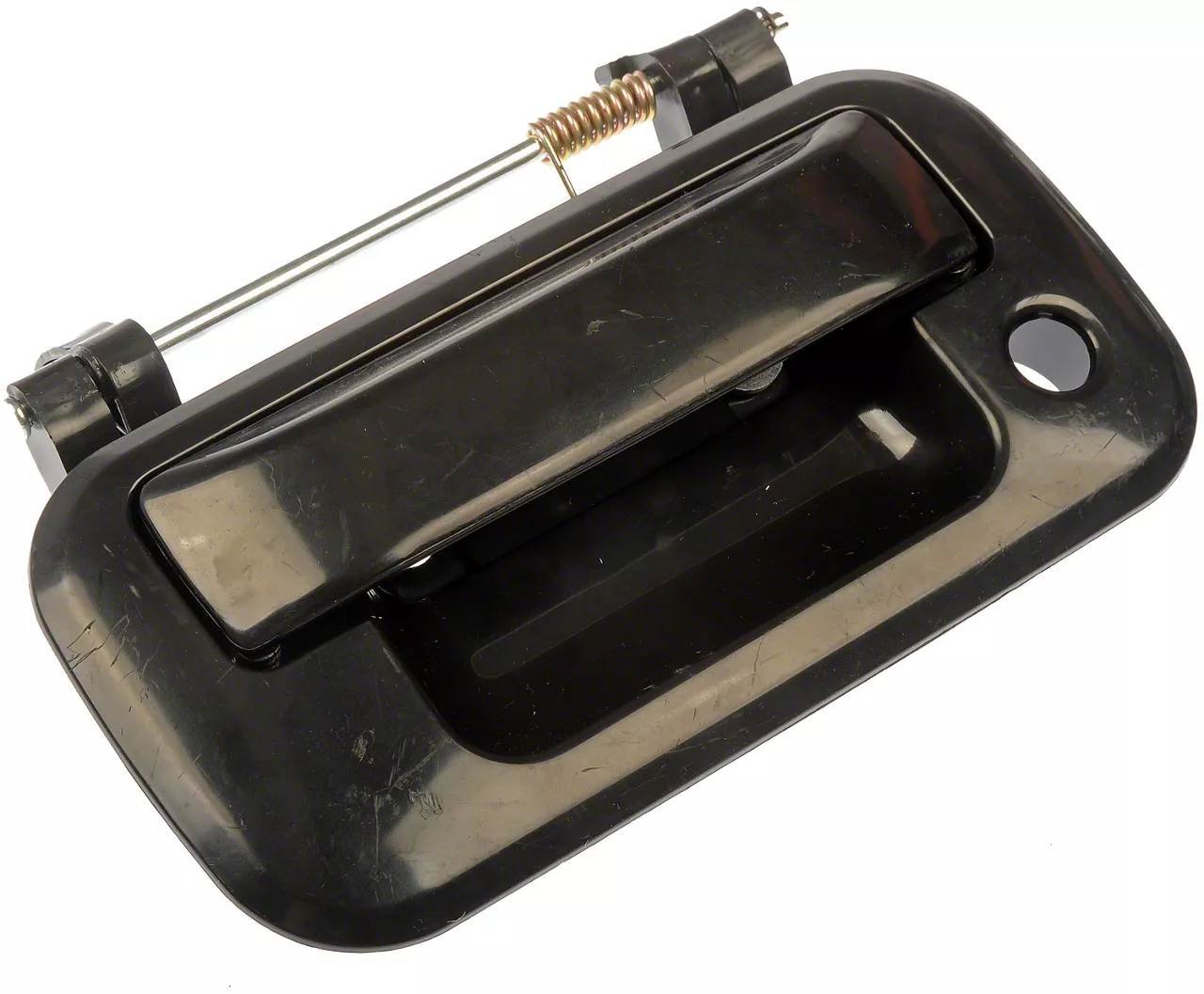 Tailgate Handle without Backup Camera Hole; Smooth Black (04-14 F-150)
