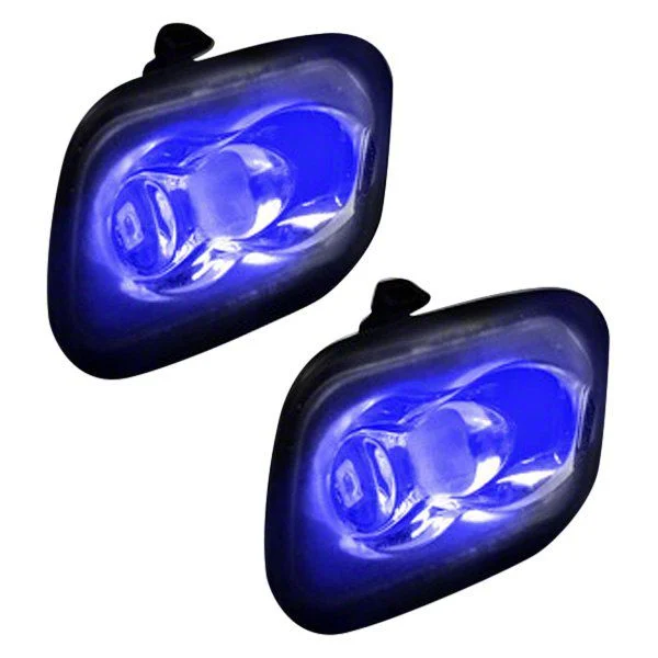 Ultra High Power LED Mirror/Puddle Light Kit; Blue (15-20 F-150)