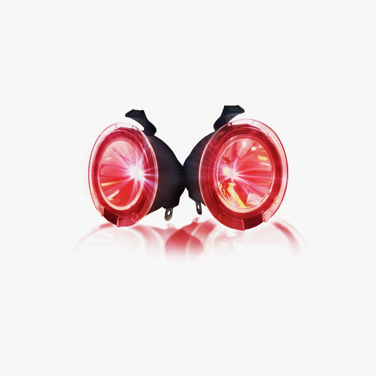 Ultra High Power LED Mirror/Puddle Light Kit; Red (09-14 F-150)