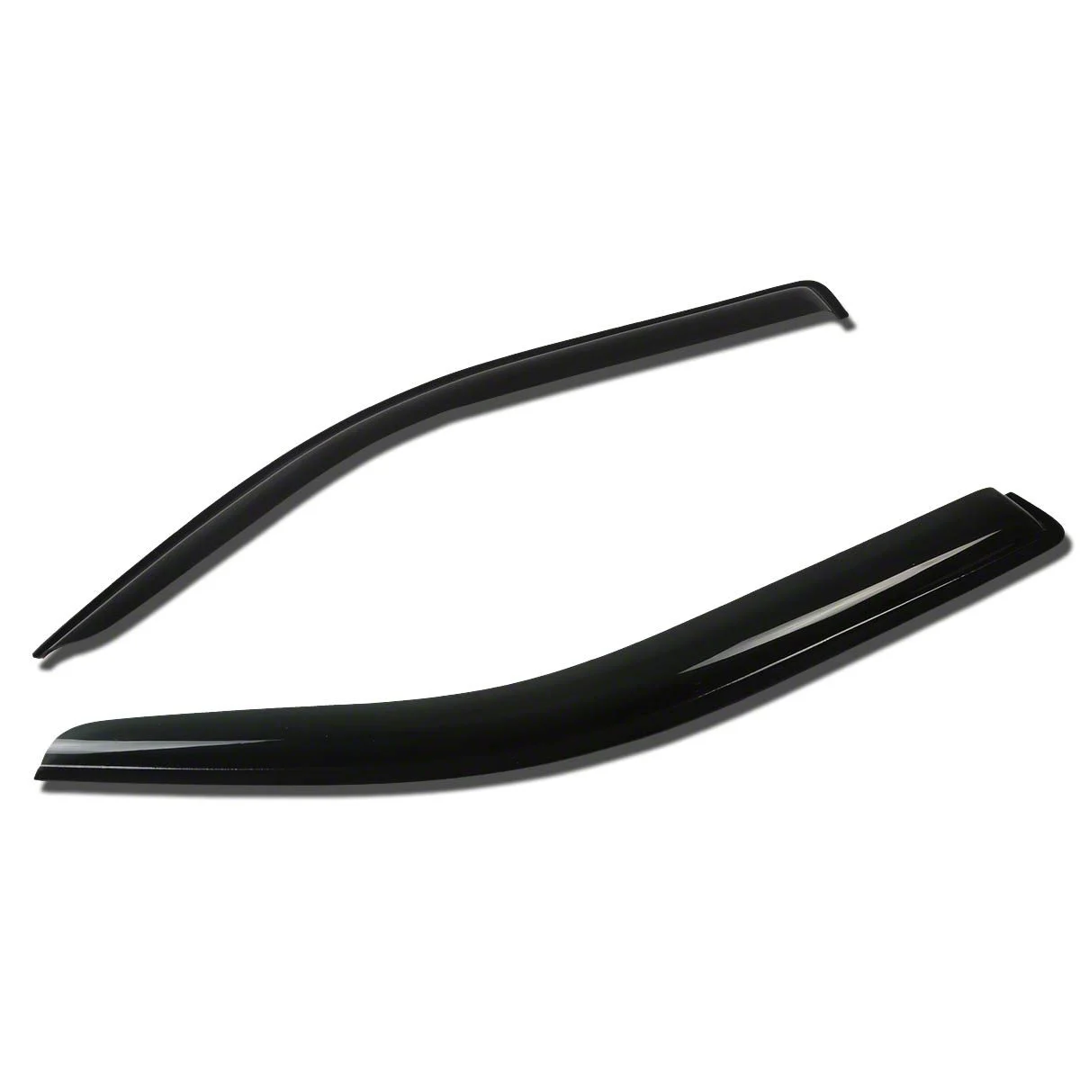 Window Visors; Dark Smoke; Front (04-14 F-150 SuperCab)