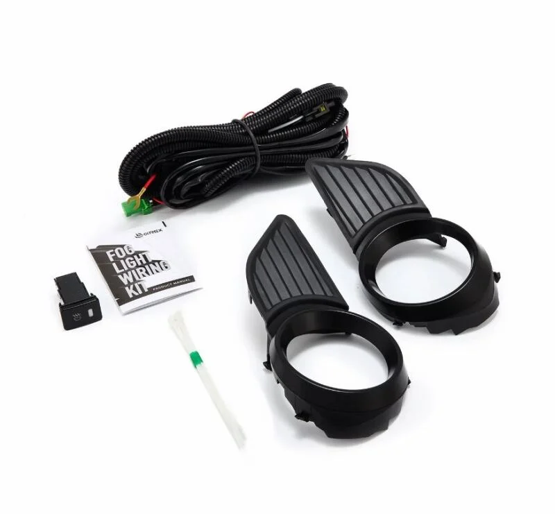 AlphaRex 11-16 Toyota Sienna Bezel & Wiring Kit (Does Not Include Fog Lights)