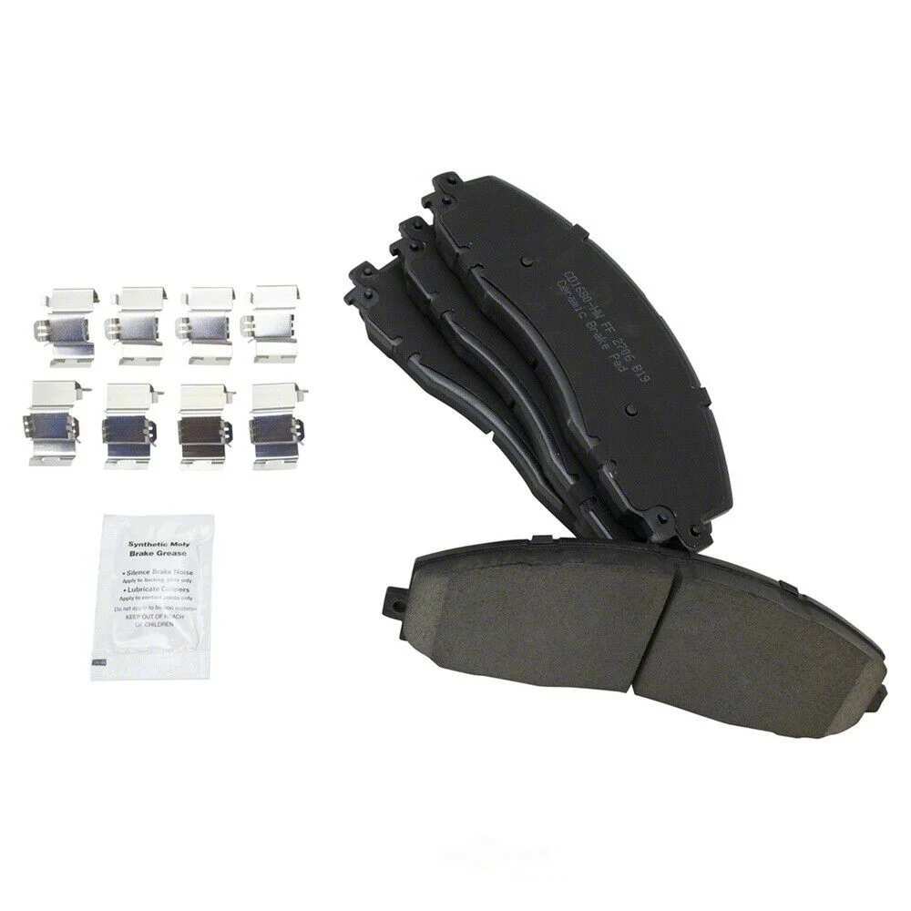 Ceramic Brake Pads; Front Pair (13-22 F-250 Super Duty)
