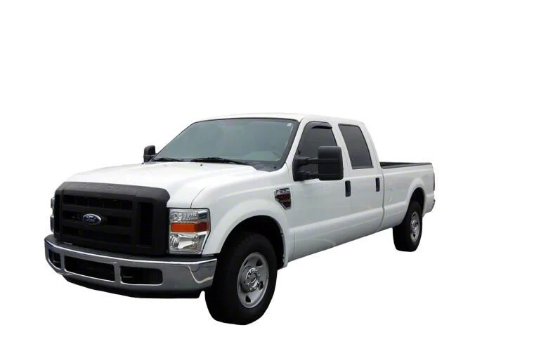 Ventvisor Window Deflectors; Front; Dark Smoke (11-16 F-350 Super Duty Regular Cab)