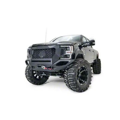 Fab Fours Front Grumper 2.0; Bare Steel (20-22 F-350 Super Duty)